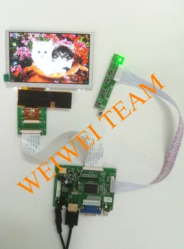 

+ 2AV+ VGA 5 inch vehicle-mounted LCD suite projection HSD050IDW1 800*480 DIY on-board computer monitors