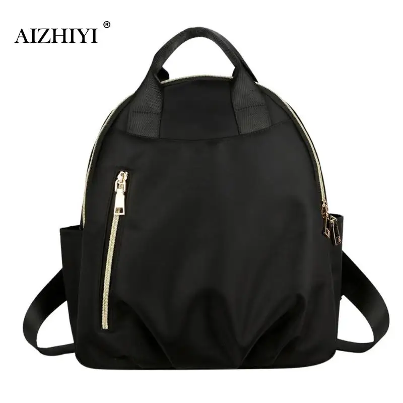 À De Dos Sacs Mini Adolescent D'école Mode En Sac Filles Noir Classique Femmes Casual Petit Nylon Étudiants Dames Voyage wqfIT7