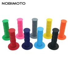 9 Colors Pro Taper 7/8″ Handlebar Rubber Gel Handle Grip Fit For 7/8″ Handlebar Hand Gel Grips Motocross Dirt Pit Bike WG-102