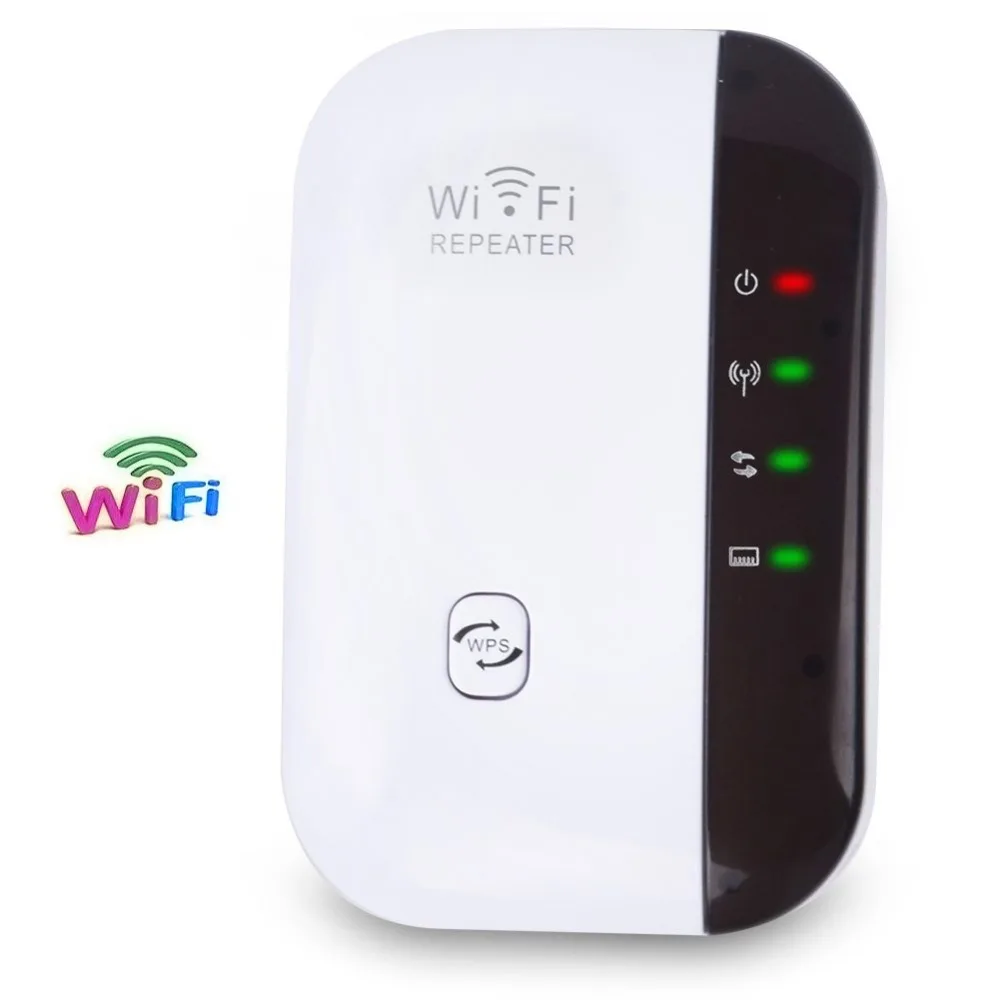 Расширитель диапазона Wi-Fi 300 Мбит/с ретрансляционный кабель усилитель сигнала