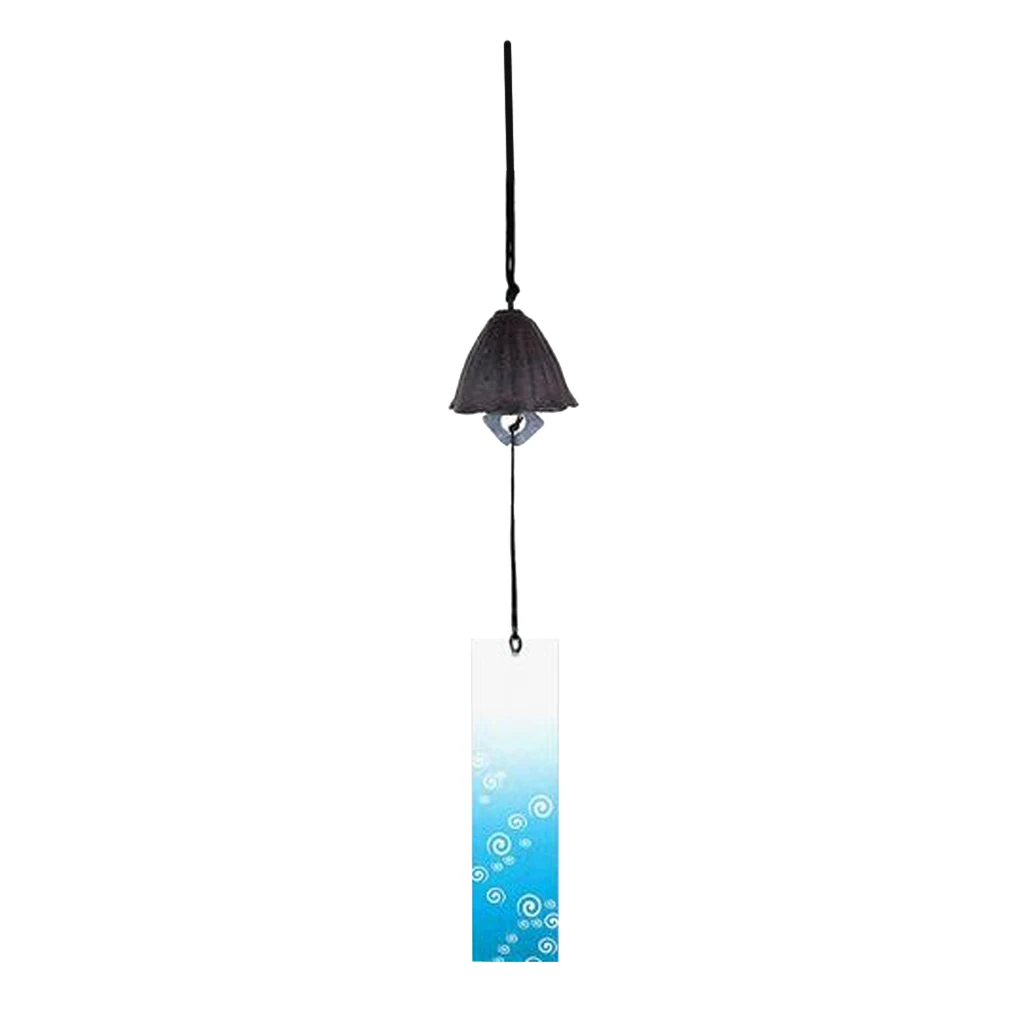 Japanese Furin Windchime Nanbu Cast Iron Metal Temple Garden Home Decor