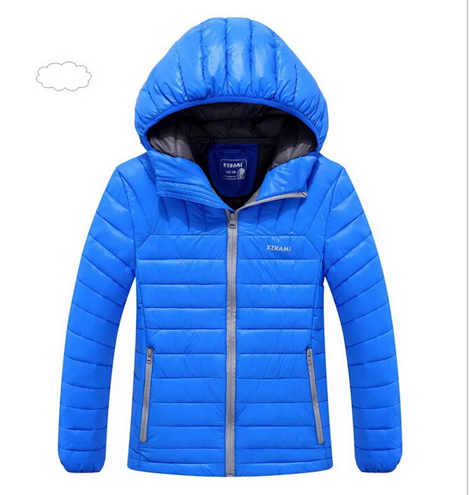 High quality boy winter sport leisure hooded long coat coat children winter warm cotton coat 8