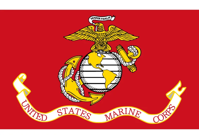 Бесплатная доставка 3x5ft американский флаг морской пехоты 30*45 см Автомобильный флаг 90*150 см 60*90 см для украшения офиса