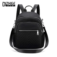 DIZHIGE Brand Large Capacity Waterproof Oxford Women Backpack High Quality School Bag For Teenage Girls Multifunction Bag Packs