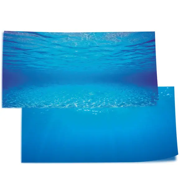 30 см 40 см 50 см 60 см синий свежий морской фон аквариум океан Пейзаж Плакат аквариум фон