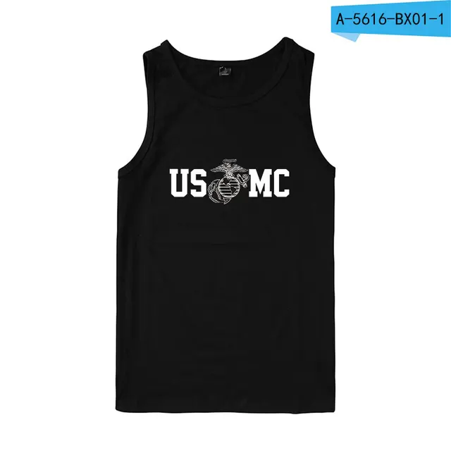 USMC Tank Top Casual Summer Men Women Vest United States Marine Corps