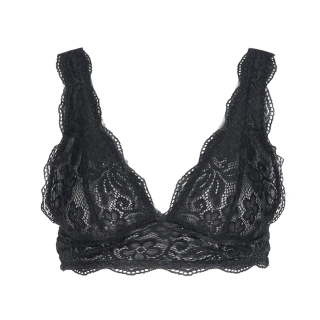 INSOUL 2017 New Fashion Women Black Sexy Push Up Lace Adjustable Straps