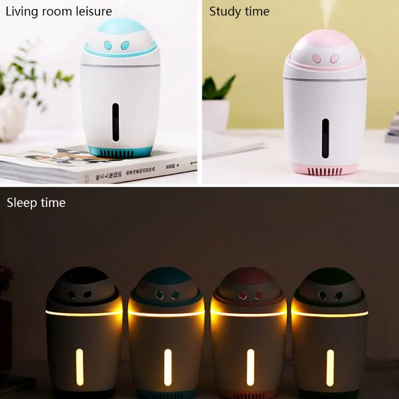 USB Cute Humidifier 350mL Facial Thermal Sprayer Skin Care Tool Mist
