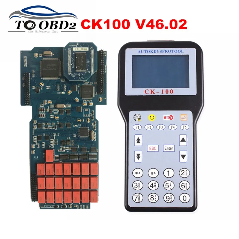 Newest CK100 Auto Key Programmer CK-100 V46.02 OBD2 Transponder 46.02 Latest Generation of Silca SBB With 1024 Tokens | Автомобили и