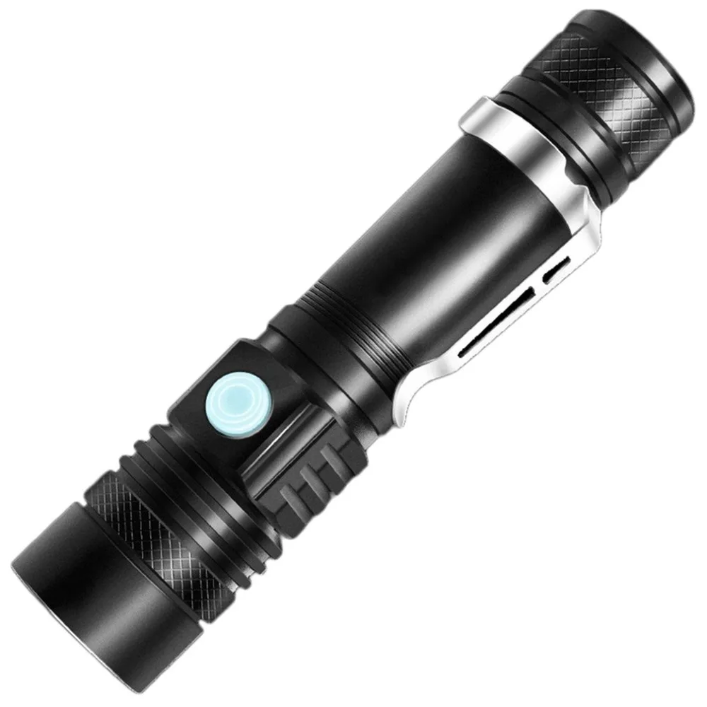 

Portable LED Flashlight Multifunctional Torch Waterproof Super Bright Flashlight for Outdoor Night Riding Camping Emergency