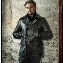 Новые Брендовые мужские толстые винтажные кожаные длинные куртки, мужские байкерские Тонкие Куртки из натуральной кожи. Осенняя мода