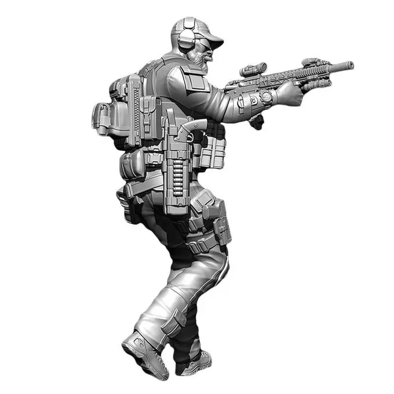 

1/24 US Army Navy Seal Resin Soldier DIY Assembled Toys Handicrafts For Man Fashion 75mm Resin Figures DIY3772