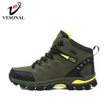 VESONAL/ г., осенне-зимние уличные мужские ботинки, обувь унисекс из замши, мужские повседневные ботинки, кроссовки, обувь