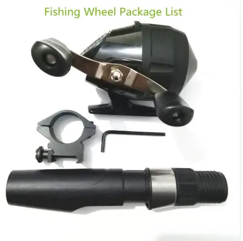 fishing wheel Открытый лазер Рогатка G5 арбалет охота Рогатка катапульта со стрелкой клип Лазерная Рогатка аксессуары для ловли рыбы - Цвет: fishing wheel