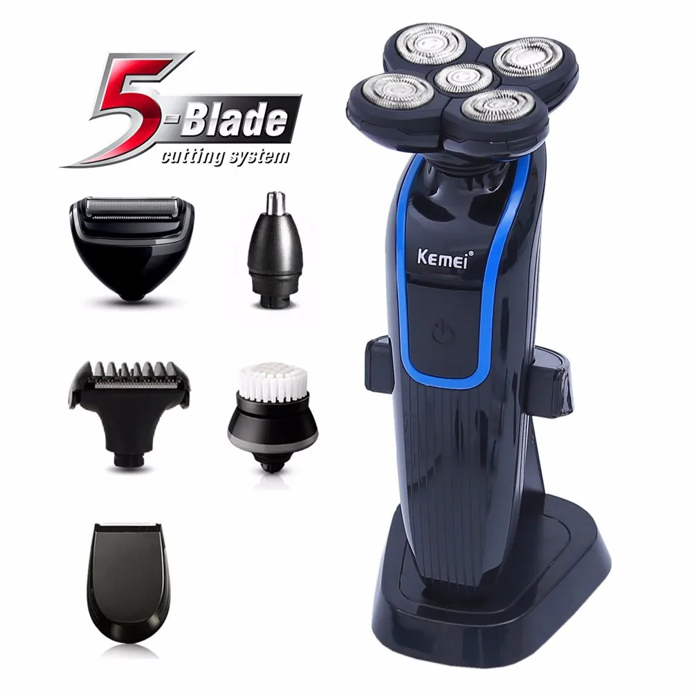 7in1 Men's Shaver wet dry Electric Shaver for men face beard electric