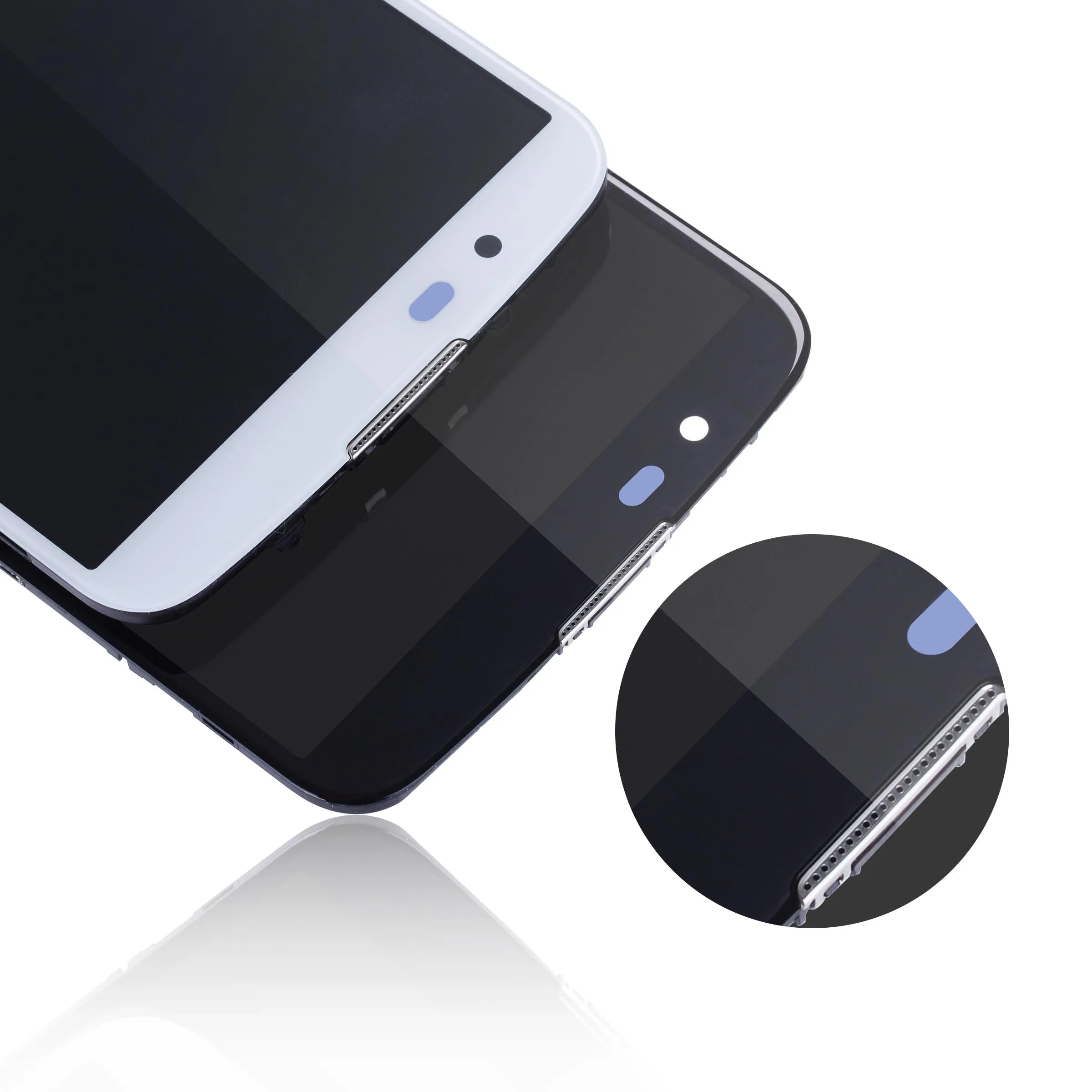 Pаспродажа Дисплей для LG K10 K10 TV K410 K430 K430DS K420N 420N K10 Lte LCD в сборе с тачскрином на рамке Оригинал Черно белый