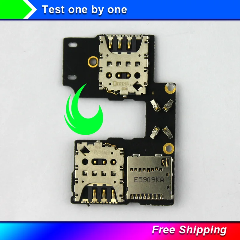 

5Pcs/Lot Original Dual/Single SD Memory SIM Card Reader Holder Flex Cable For Motorola Moto G3 3rd XT1540 XT1541 XT1540 XT1548