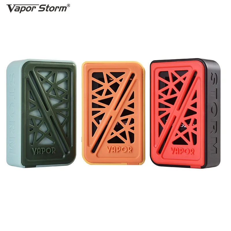 Vapor Storm Subverter 200w Box Mod VW TC Mod Hollow Carved Design Electronic Cigarette Fit Dual 18650 Battery RDA RTA RDTA Vape 04