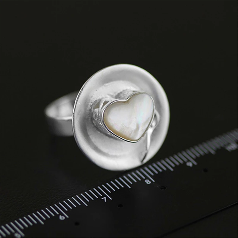 Lotus Fun Real 925 Sterling Silver Jewelry Natural Creative Handmade Designer Fine Jewelry Love Afternoon Dating Rings for Women