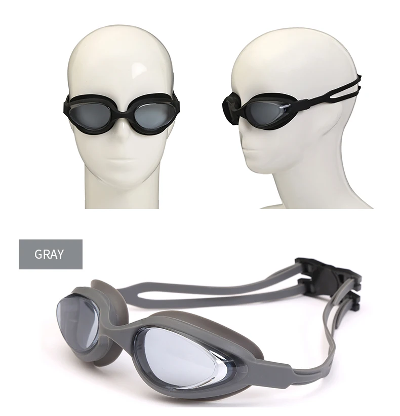 natação profissional ajustável uv silicone à prova