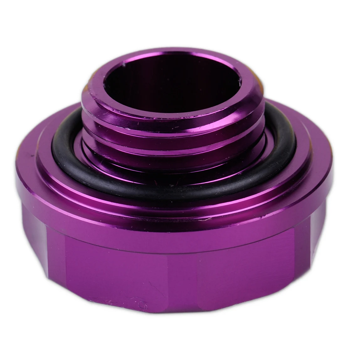 Purple Beler Крышка Масляного наполнителя двигателя крышка Впускного топлива Mugen power с резиновым уплотнительным кольцом подходит для Honda Acura Civic - Цвет: Purple