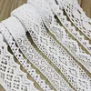 (5 meters/roll) White Cotton Embroidered Lace Net Fabric Trim DIY Sewing Handmade Craft Ribbon Materials ► Photo 2/6