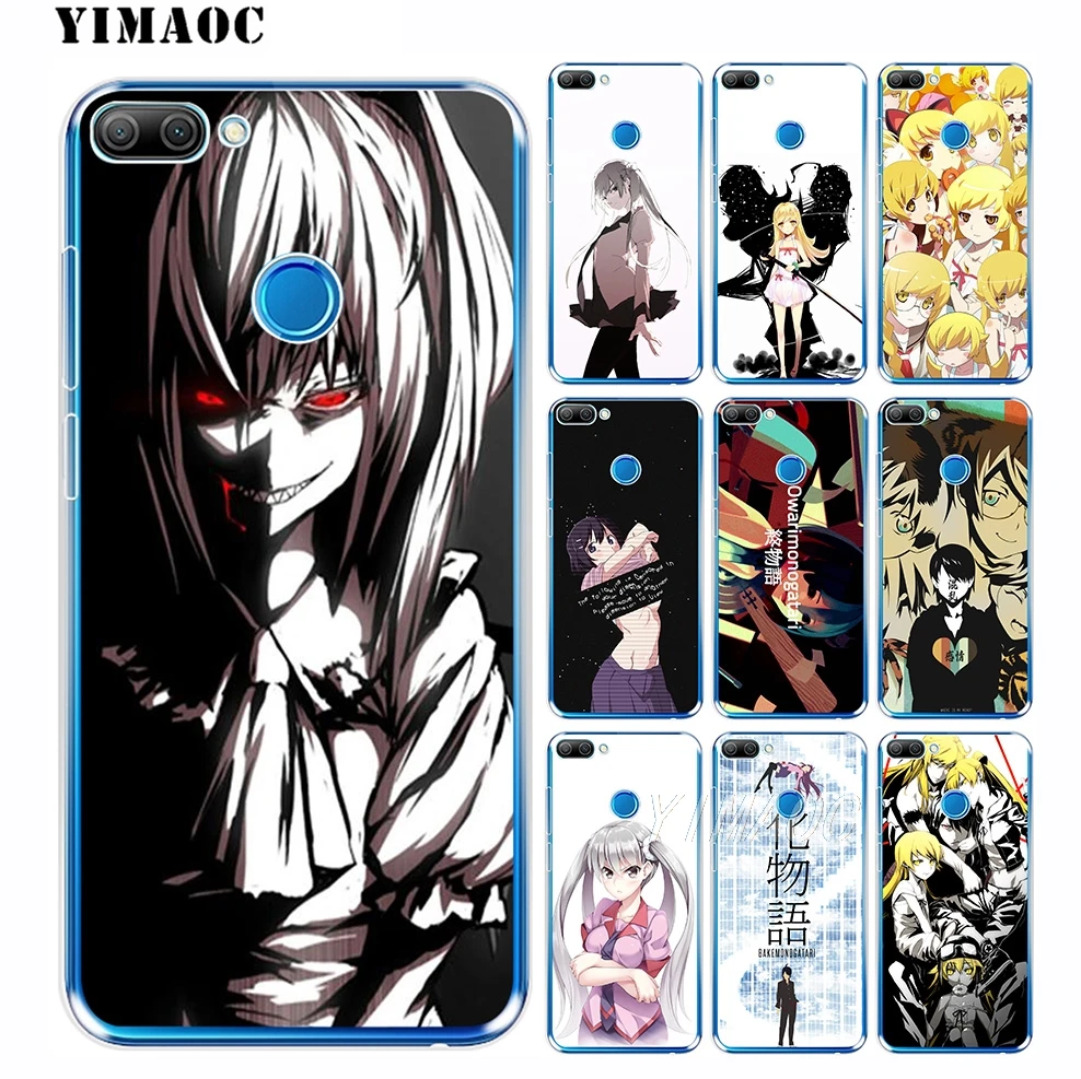 YIMAOC Owarimonogatari аниме мягкий чехол для huawei Honor 10 9 8X 8C 8 7C 7X 7A Pro 6A Note Nova 3i 2i Y6 Y7 Y9 Prime 2018 |