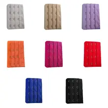 3 шт. бюстгальтеры крючки на бюстгалтер для регулировки размера удлинение пряжки 4 ряда 3 крючка застежка ремни женское удлинение для бретель бюстгальтера нижнее белье аксессуары