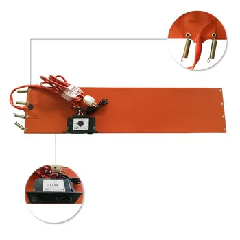 

220V 2000W Oil Drum Heater For Industrial Heating With Adhesive