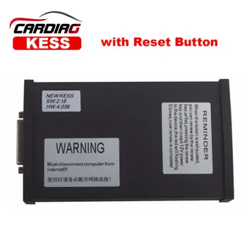 

100% Good KESS V2 V2.22 Firmware V4.036 Manager Tuning Kit Master Version Unlimited Token with Reset button ECU Chip Tuning Tool