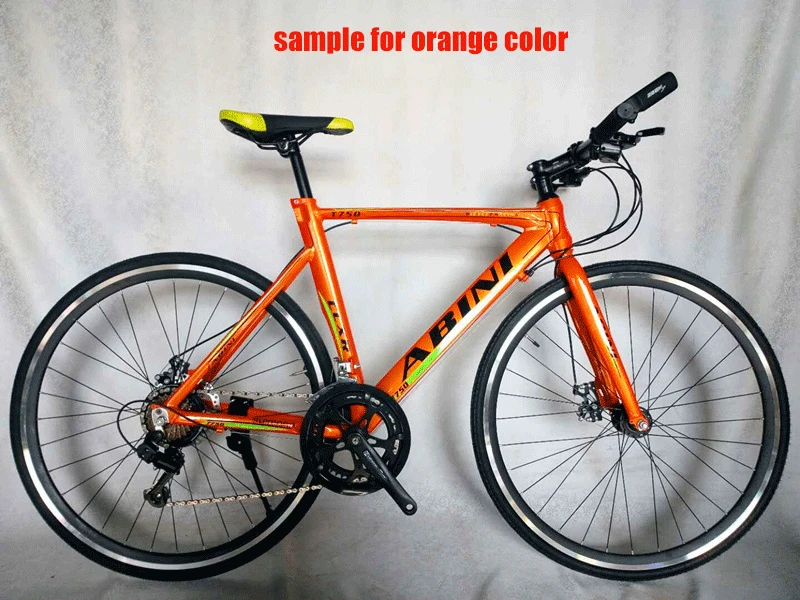 Top Stock limitied Abine 700c*51cm aluminum alloy frame with front fork for road bike disc brake bicycle frame 0