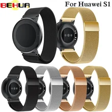 Оригинальные модные 18 ремешок для часов, мм для huawei S1 Миланский Браслет ремешки из нержавеющей стали браслет для huawei Honor S1 Смарт ремешок для наручных часов