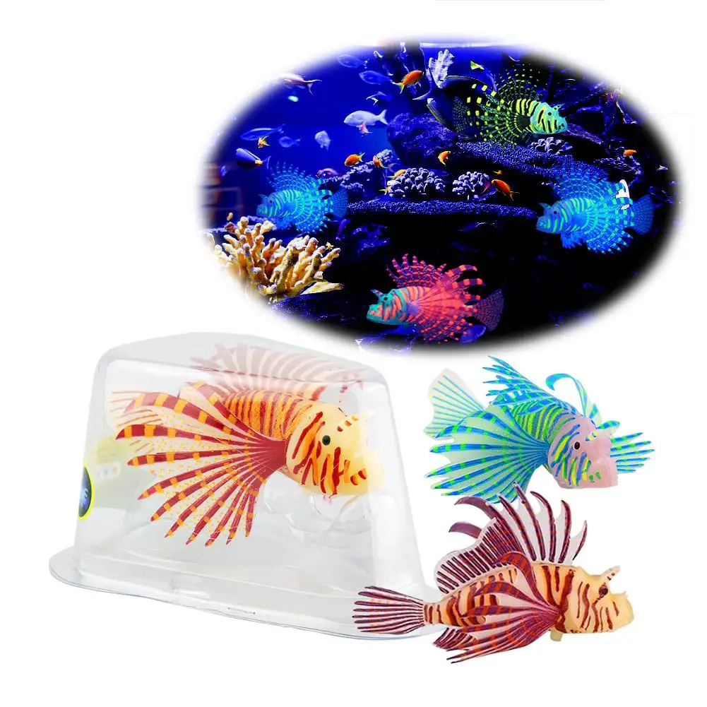 Aquarium Landscaping Decoration Floating Silicone Luminous Ornamental