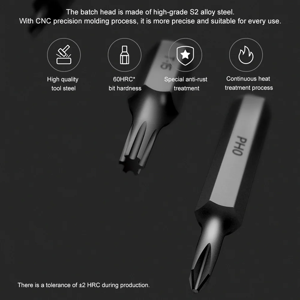 Wowstick 42 в 1 ручной набор отверток Беспроводная отвертка портативная многофункциональная отвертка инструменты для ремонта Новинка