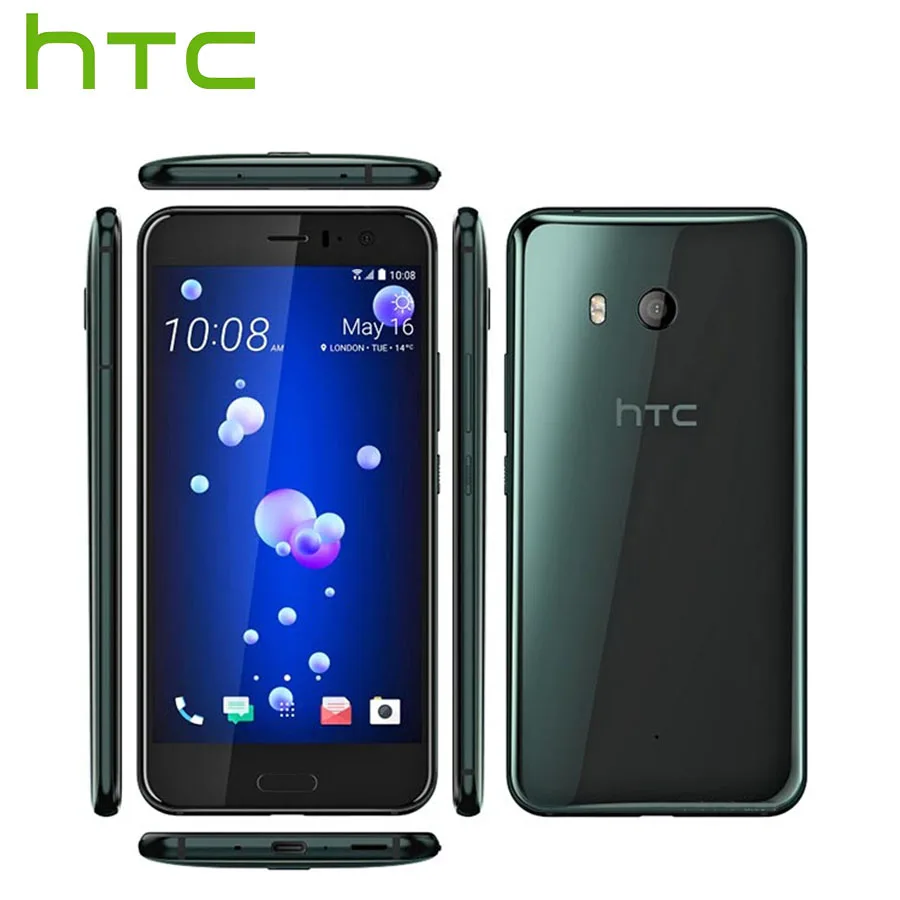 htc U11 4G LTE мобильный телефон 5,5 дюймов Snapdragon 835 OctaCore IP67 6 Гб ram 128 ГБ rom 16 МП 3000 мАч смартфон