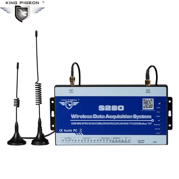 

Wireless LoRa Data Acquisition System GSM SMS Remote Controller Modbus RTU support Ethernet data logger for Smart factory