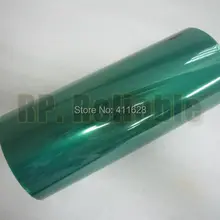 1х 300 мм* 33 м* 0,06 мм Высокая выдерживает температуру клейкой ПЭТ маскировки зеленая лента PCB Гальваническая пайка экранирование