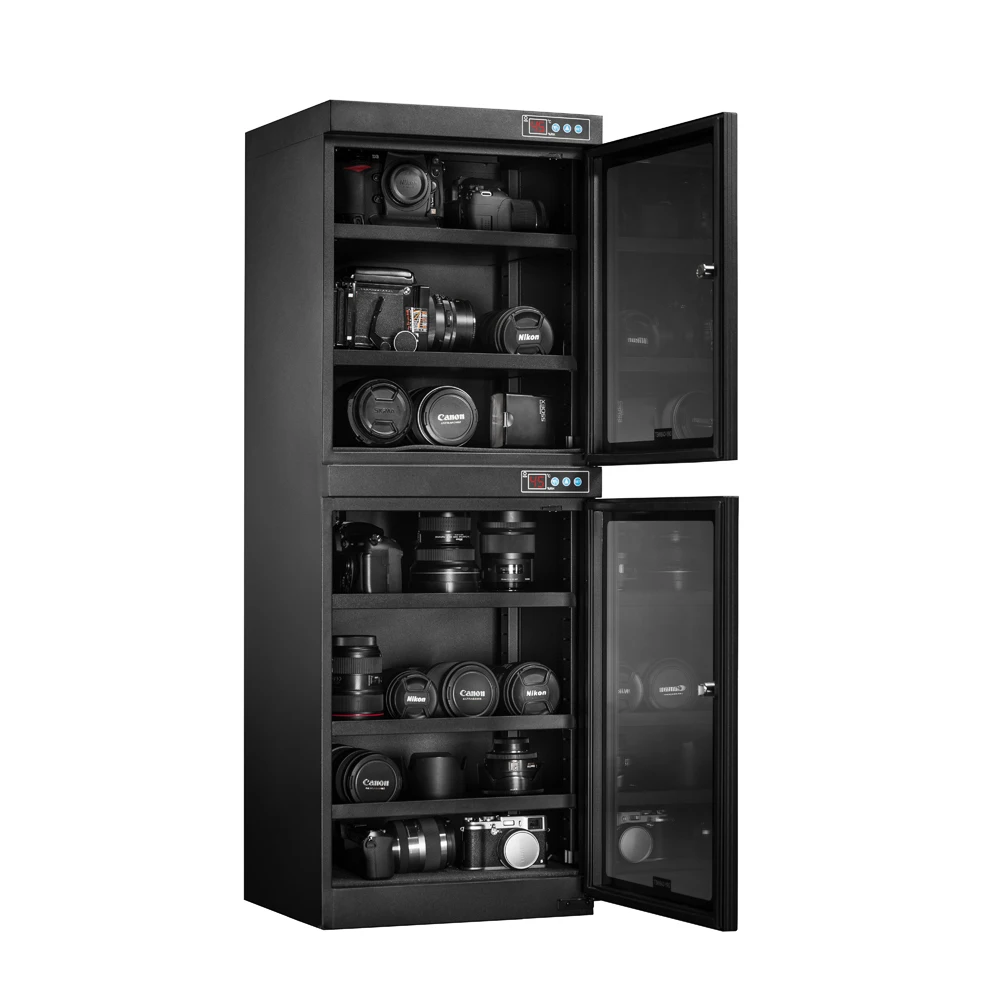 

Two Layers Digital Automatic Dry Box Dehumidifier High Capacity Moisture-proof Cabinet for Camera DSLR Lens