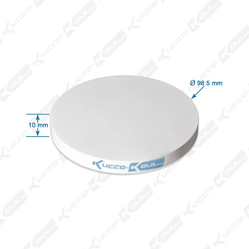Dental Zirconia Disc high translucent zirconia blank 98.5x10mm denture