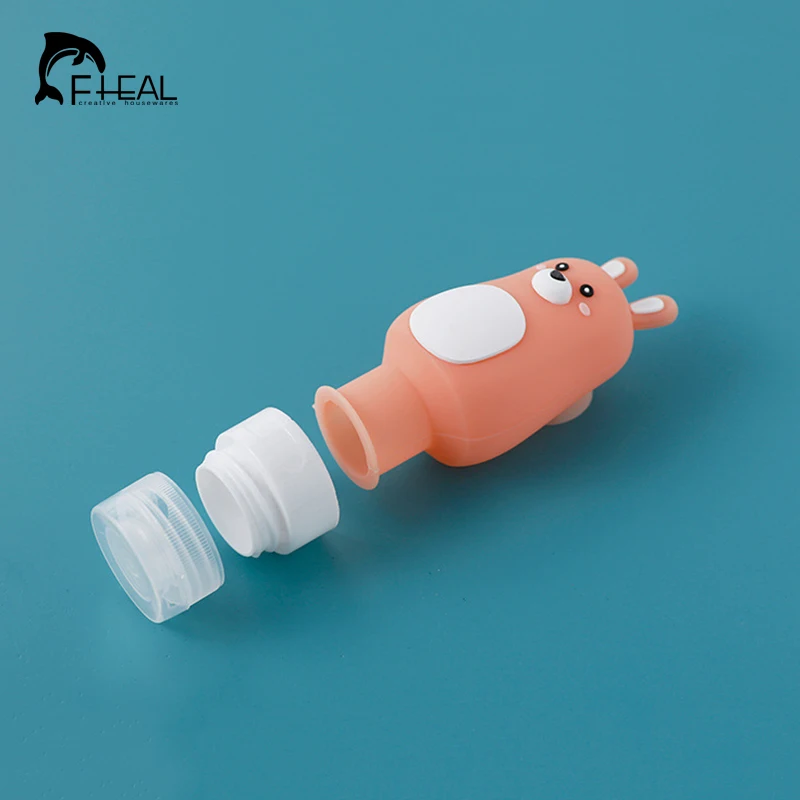 FHEAL силиконовые бутылки для многоразового использования путешествия
