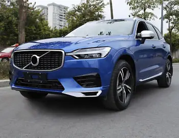 

2 PCS ABS Chromed Below Front Fog Lamp Frame Cover Trim For Volvo XC60 2018