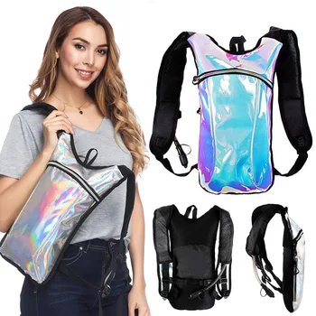 

Rave Hydration Pack Backpack 2L Water Bladder for Festivals Raves Climbing Running XR-Hot