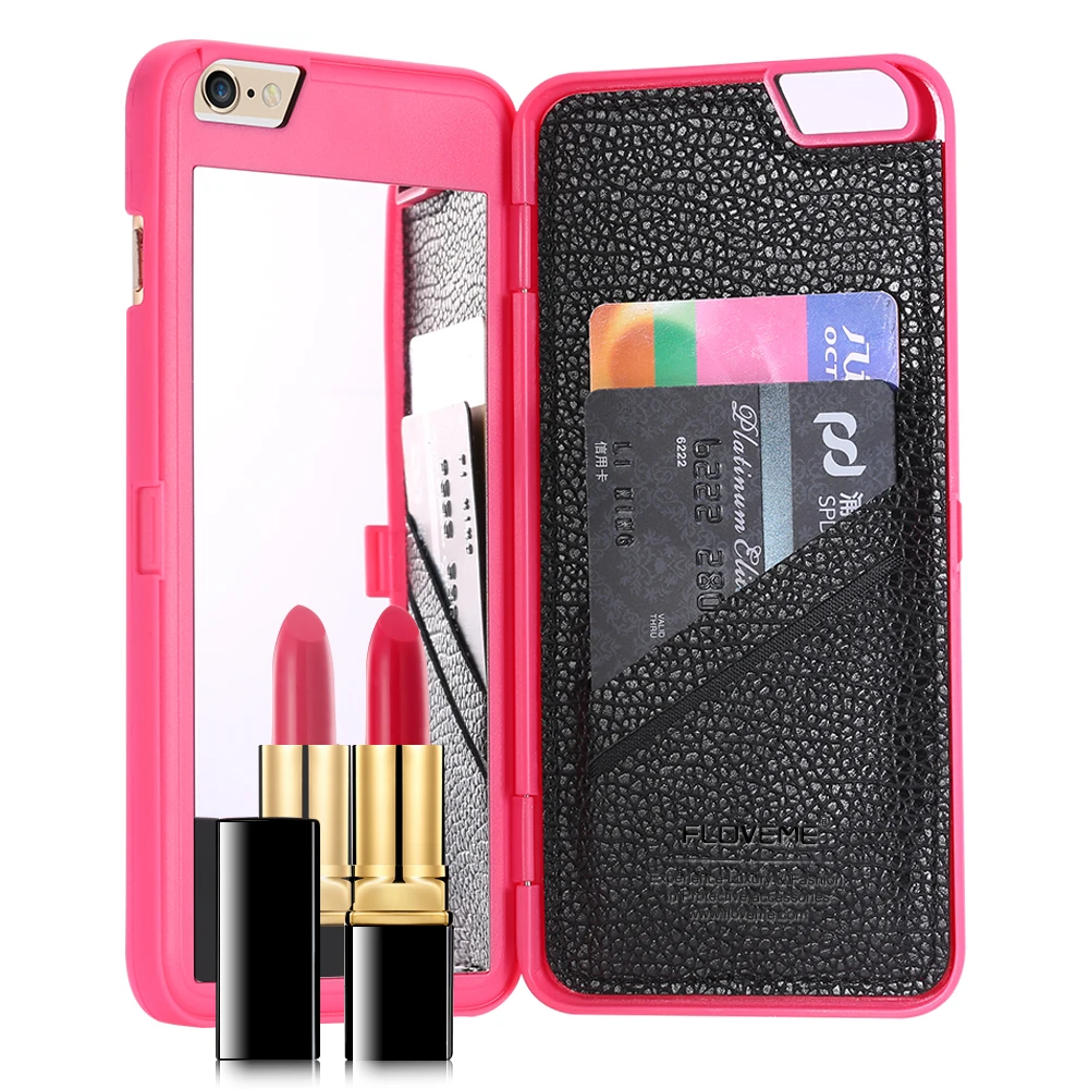 Iphone Plus Mirror Wallet Case Iphone Plus Mirror Wallet Case