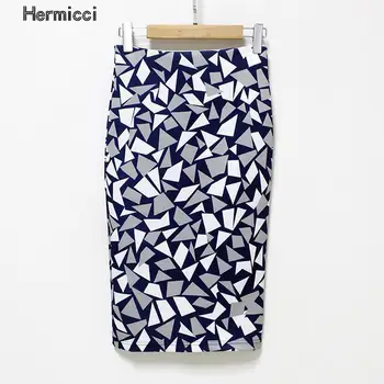 

Hermicci Plus Size Women Pencil Skirts 2017 New Fashion Slim Office Flormal Skirt Ladies Bodycon Skirts Elegant Open Slit Skirts