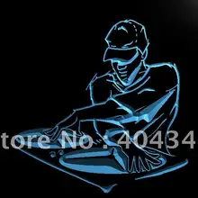 LB817-DJ диск-жокей диско-музыка бар светодиодный неоновый Световой значок