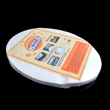 BAKEST 500 шт 28*38 см овальная бумага для шашлыка анти-горячий пергамент для барбекю духовка-гриль-бумага