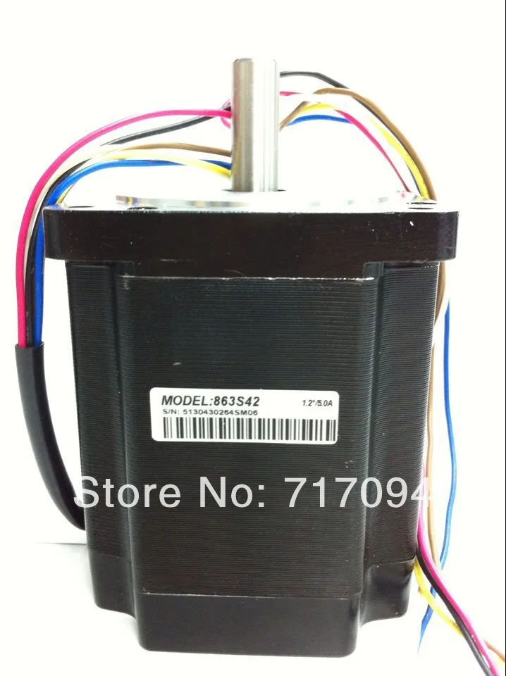 Новый Leadshine 863S42 CNC 3-фазный гибридный шаговый двигатель 4N. m 5A 6-leads NEMA 34 # SM543 @ SD |