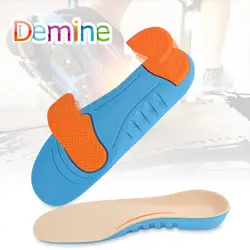 Demine Premium Plantar Fasciitis стельки обувь вставка для мужчин и женщин Arch support обувь вставка Flatfoot u-образные ортопедические стельки