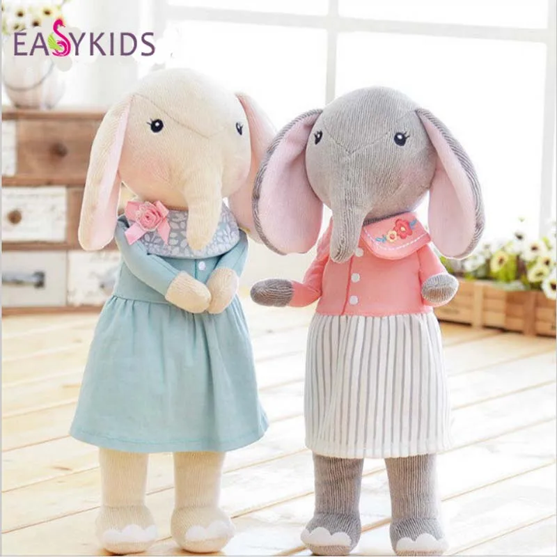 

New METOO Lucky Elephant Girl Plush Doll Series Vitality Genuine Personalized Birthday Gifts Christmas