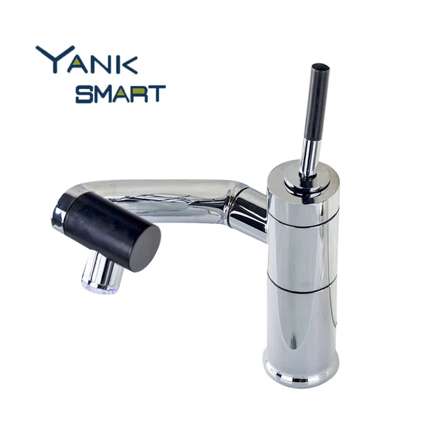 Koop LED draaien kraan water Badkamer Kraan Keuken Swivel Kraan Warm